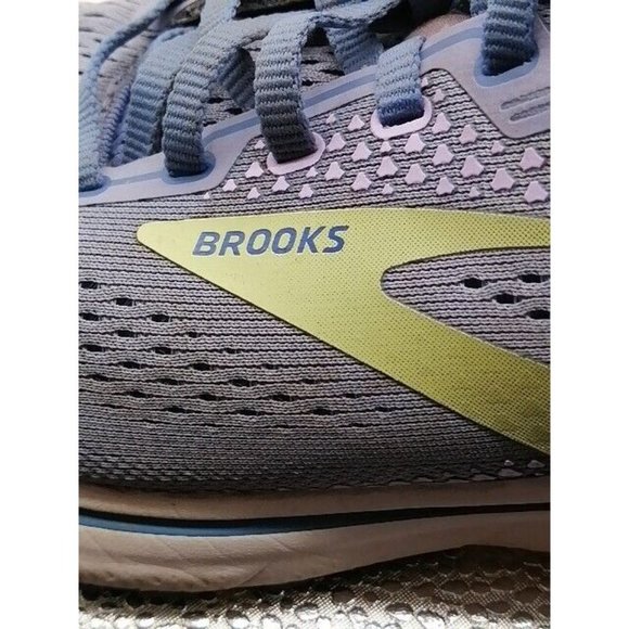 Brooks Womens Sneakers Ghost 14 Purple Low‎ Top Padded Lace Up Running Shoe 8 - Picture 9 of 13